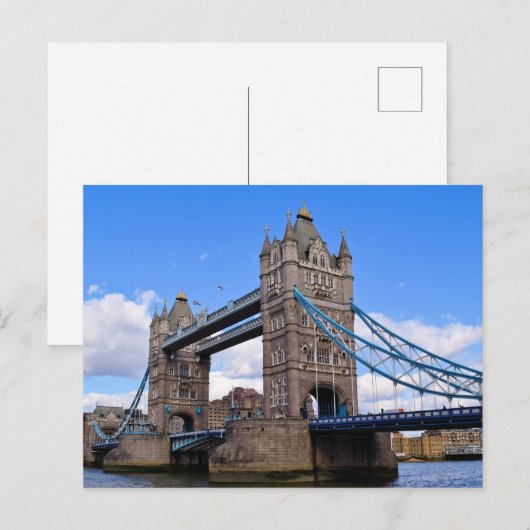 The Tower Bridge - Londen Briefkaart (Voorkant / Achterkant)