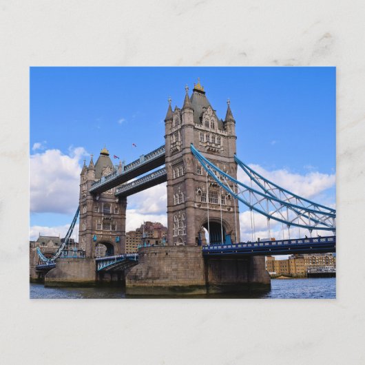 The Tower Bridge - Londen Briefkaart (Voorkant)