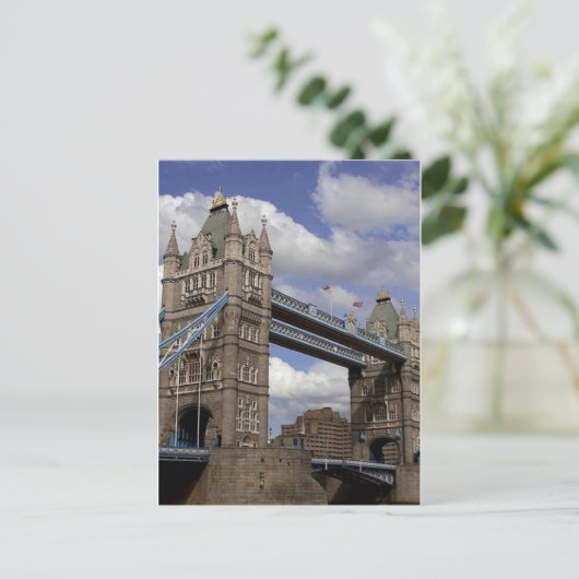 The Tower Bridge, Londen Briefkaart (Staand voorkant)