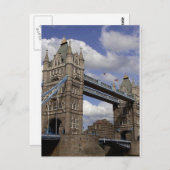 The Tower Bridge, Londen Briefkaart (Voorkant / Achterkant)