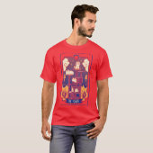 The Tower Cat Tarot by Tobe Fonseca T-shirt (Voorkant volledig)