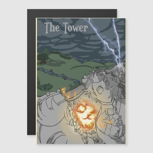 The Tower Metalic (Voorkant / Achterkant)