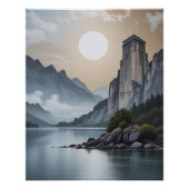 The Tower of Eternal Silence Perfect Poster (Voorkant)