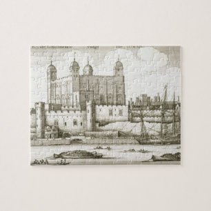 The Tower of London, 1647 (graving) Legpuzzel