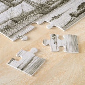 The Tower of London, 1647 (graving) Legpuzzel (Zijkant)