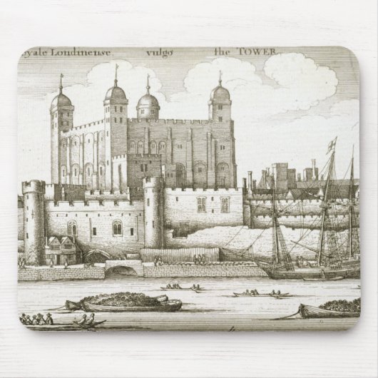 The Tower of London, 1647 (graving) Muismat (Voorkant)