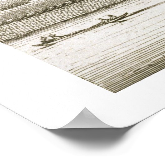 The Tower of London, 1647 (graving) Poster (Hoek)