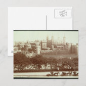 The Tower of London (foto sepia) Briefkaart (Voorkant / Achterkant)