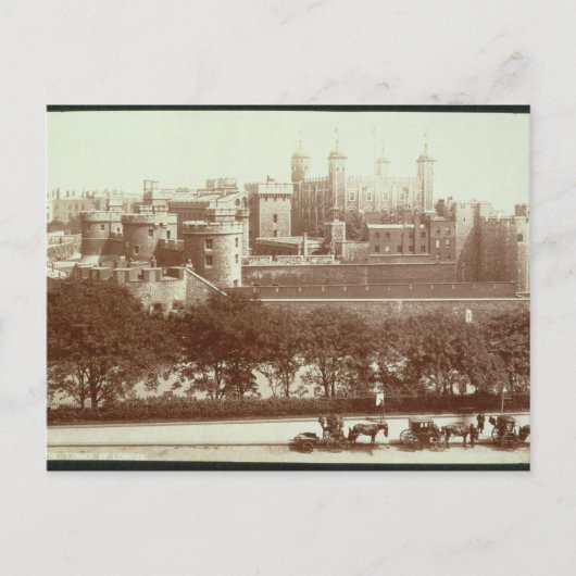 The Tower of London (foto sepia) Briefkaart (Voorkant)