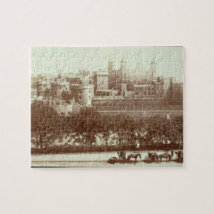 The Tower of London (foto sepia) Legpuzzel