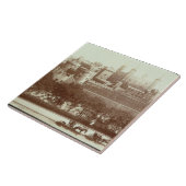 The Tower of London (foto sepia) Tegeltje (Zijkant)