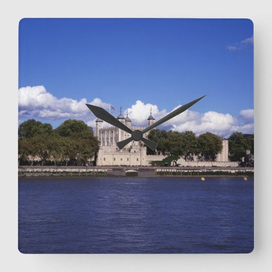 The Tower of London Vierkante Klok (Voorkant)