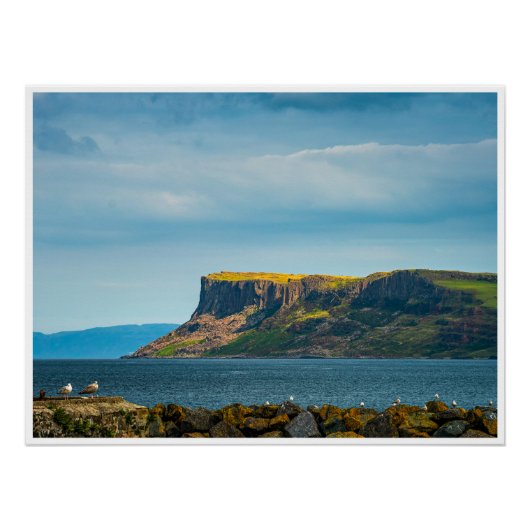 The Towering Bastion of Fair Head Perfect Poster (Voorkant)