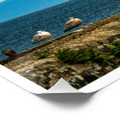 The Towering Bastion of Fair Head Perfect Poster (Hoek)