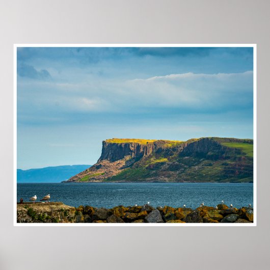 The Towering Bastion of Fair Head Poster (Voorkant)
