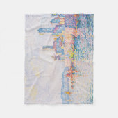 The Towers of Antibes (door Paul Signac) Fleece Deken (Voorkant)