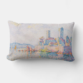 The Towers of Antibes (door Paul Signac) Kussen