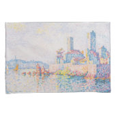 The Towers of Antibes (door Paul Signac) Kussensloop (Voorkant-Rechts)