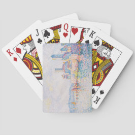 The Towers of Antibes (door Paul Signac) Pokerkaarten