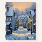 The Town In Winter Notitieboek (Voorkant)