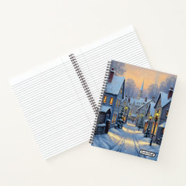 The Town In Winter Notitieboek