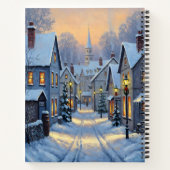 The Town In Winter Notitieboek (Achterkant)