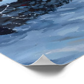 The Town In Winter Poster (Hoek)