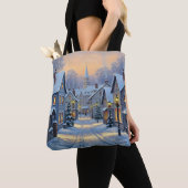 The Town In Winter Tote Bag (Dichtbij)