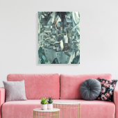 The Town No.2, 1910 Canvas Afdruk (Insitu (Woonkamer))