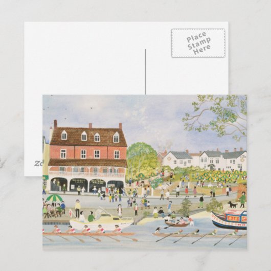 The Towpath Walton-on-Thames Briefkaart (Voorkant / Achterkant)