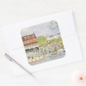 The Towpath Walton-on-Thames Vierkante Sticker (Envelop)