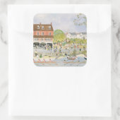 The Towpath Walton-on-Thames Vierkante Sticker (Tas)