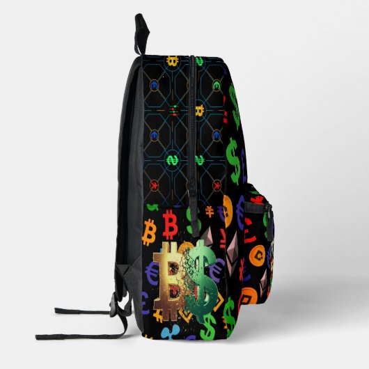 The Trader Dream Collection Candlestick Charts Bedrukte Rugzak (Links)