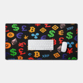 The Trader Dream Collection Kaarsgrafieken Bureaumat (Keyboard & Muis)