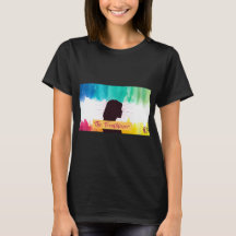 The Trailblazer Watercolor Silhouette Zwart