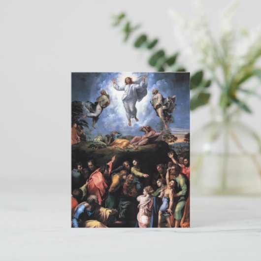 The Transfiguration Fine art Briefkaart (Staand voorkant)