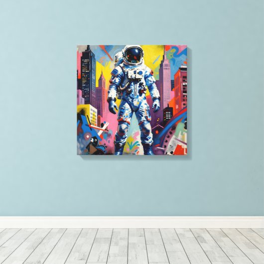 The Trap in the Other Dimension-4 Canvas Afdruk (Insitu (Houten vloer))