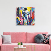 The Trap in the Other Dimension-4 Canvas Afdruk (Insitu (Woonkamer))