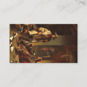 The Trapper's Cabin, 1858 door John Mix Stanley Visitekaartje (Voorkant)