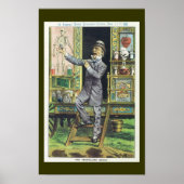 "The Traveling Quack" Snake Oil Salesman Poster (Voorkant)