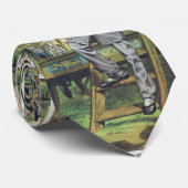 "The Traveling Quack" Snake Oil Salesman Stropdas (Opgerold)