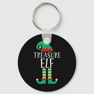 The Treasure Elf Funny Family komt overeen met Ker Sleutelhanger