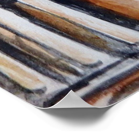 The Treasury - Al Khazneh - Petra, Jordanië Poster (Hoek)