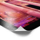 The Treasury at Petra Photo Print Foto Afdruk (Hoek)