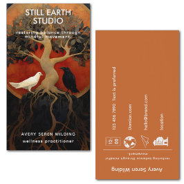 The Tree Between Worlds | Tree of Life Designs Visitekaartje