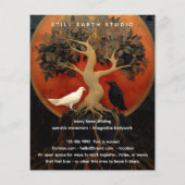 The Tree Between Worlds | Tree of Life R&B Flyer (Achterkant)