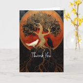 The Tree Between Worlds | Tree of Life R&B Kaart (Gele Bloem)