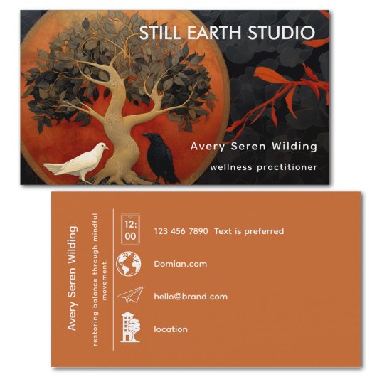 The Tree Between Worlds | Tree of Life R&B Visitekaartje