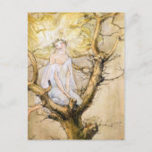 The Tree Fairy Vintage  Briefkaart (Voorkant)