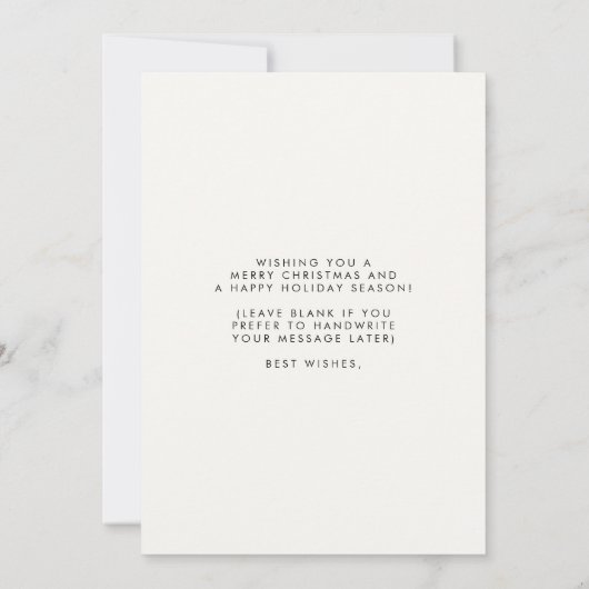 The tree is the only thing getting lit Funny 2022 Feestdagenkaart (Achterkant)